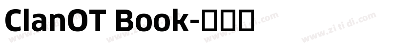 ClanOT Book字体转换